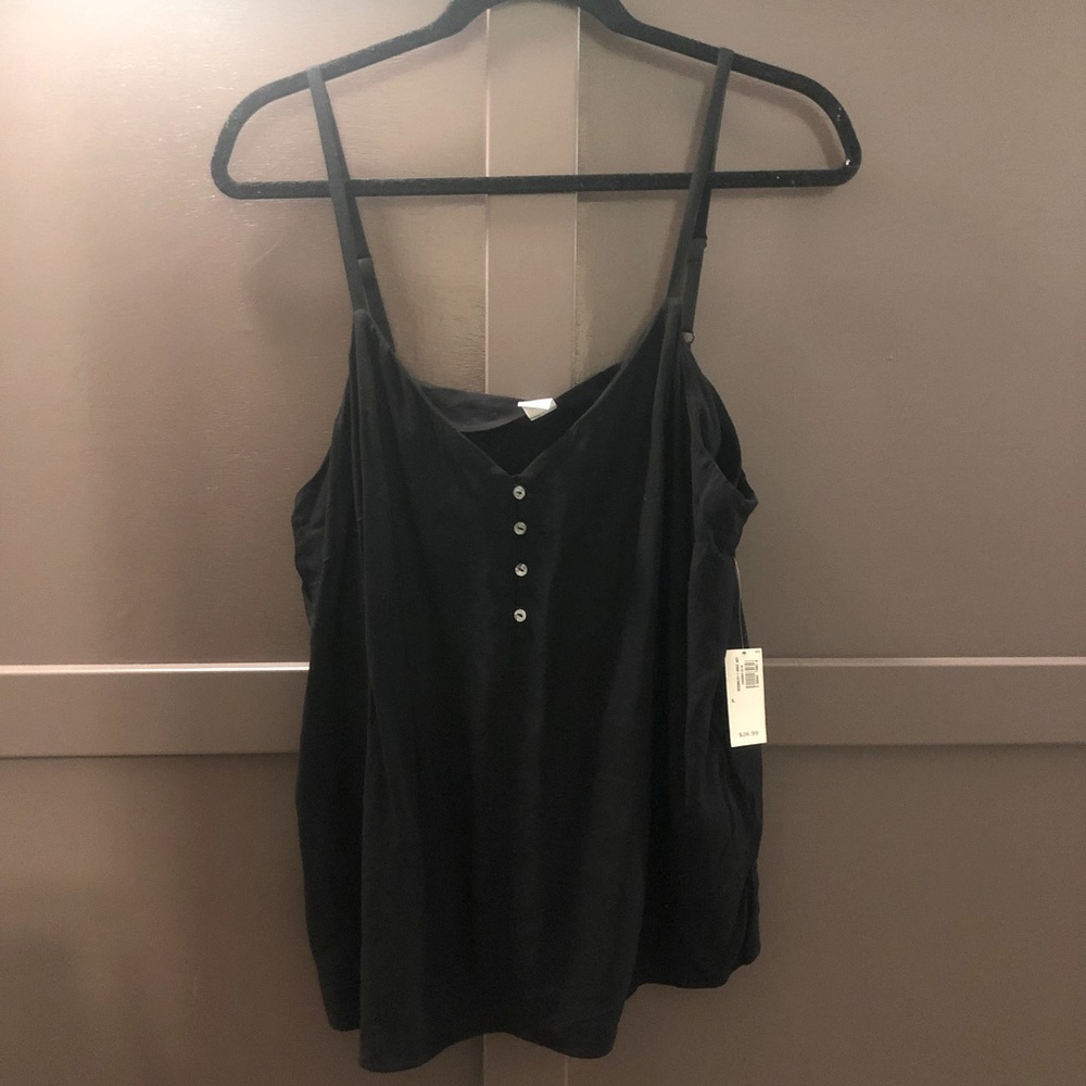 Casual Black Tank